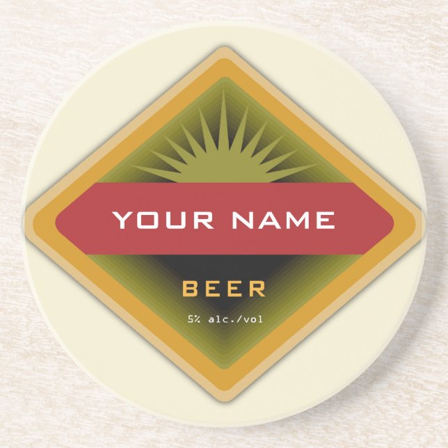 Personalised Beer coasters (Front)