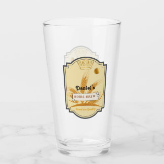Personalised Beer Glass