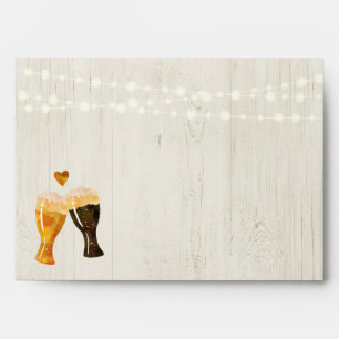 Personalised Beer Toast Brewery Envelope