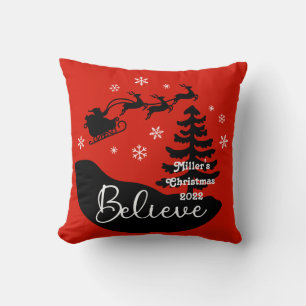 Personalised Believe Cushion