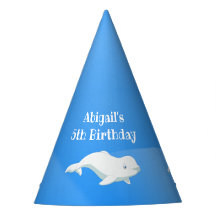 Personalised Beluga Whale Arctic Ocean Birthday