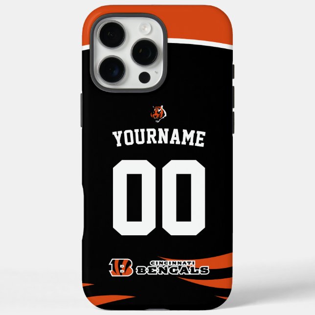 Personalised Bengals Jersey American Football Case-Mate iPhone Case (Back)