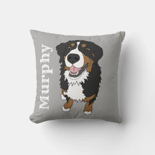 Personalised Bernese Mountain Dog  Cushion