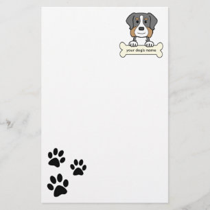 Personalised Bernese Mountain Dog Stationery