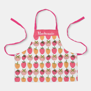 Personalised Berry Sweet Kids Apron
