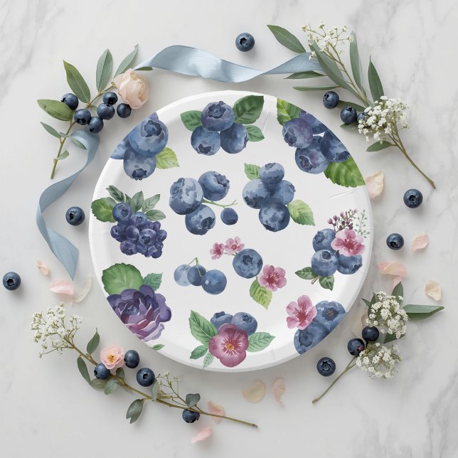 Personalised Berry Sweet Paper Plates (Creator Uploaded)
