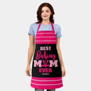Personalised Best Baking Mum Ever Mother's Day Apron