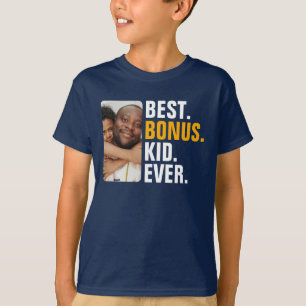 Personalised Best Bonus Kid Ever Stepchild T-Shirt