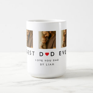 Personalised Best Dad ever Mug