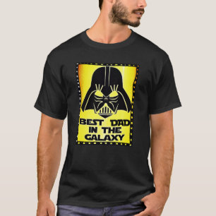 Personalised BEST DAD IN THE GALAXY Modern T-Shirt