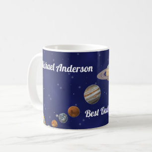 Personalised Best Dad in the Universe!  Coffee Mug