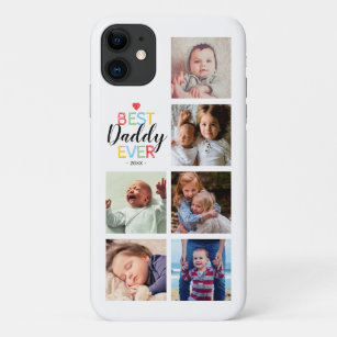 Personalised Best Dad Photo Collage Case-Mate iPhone Case