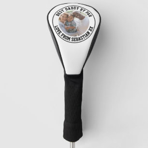 Personalised Best Daddy By Par Fathers Day Golf Head Cover