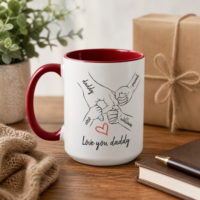 Personalised Best Daddy Ever | Custom Father’s Day Mug (Personalized Best Daddy Ever | Custom Father’s Day Mug)