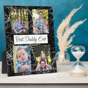 Personalised Best Daddy Ever Photo Plaque