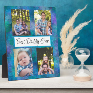 Personalised Best Daddy Ever Photo Plaque