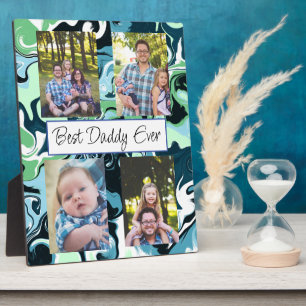 Personalised Best Daddy Ever Photo Plaque