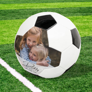 Personalised Best Daddy In The World Photo   Football