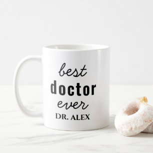 Personalised Best Doctor Ever Thank You Physician Coffee Mug