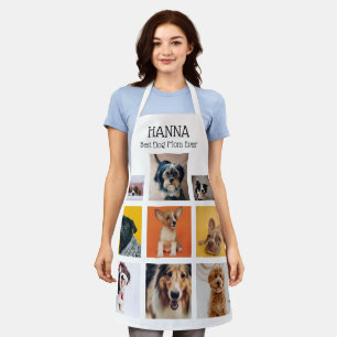 Personalised Best Dog Mum Ever Dog Lover Apron