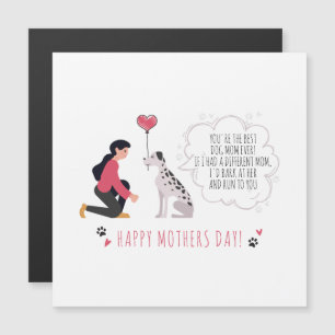 Personalised Best Dog Mum Happy Mothers Day