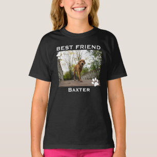 Personalised Best Friend Dog Photo T-Shirt