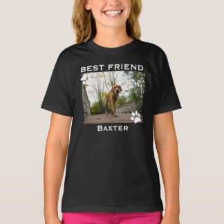 Personalised Best Friend Dog Photo T-Shirt