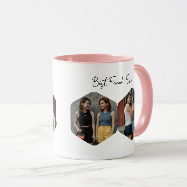 Personalised "Best Friend Ever" Gift Mug (Front Right)