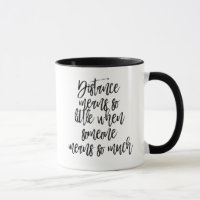 Personalised Best Friend Mug Distance Besties Mug