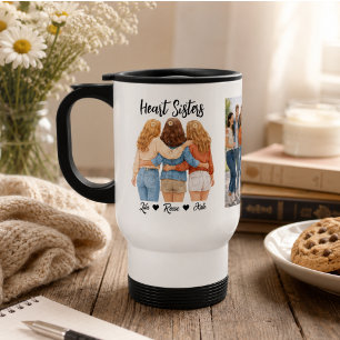 Personalised Best Friend Photo   Friendship Day Travel Mug
