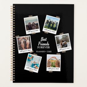 Personalised Best Friends 6 Photo Custom Collage Planner