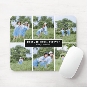 Personalised Best Friends Forever 6 Photo Mousepad
