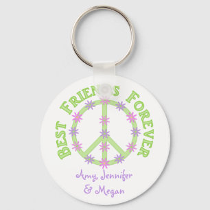 Personalised Best Friends Forever Keychain