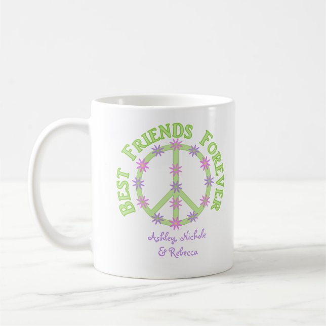 Personalised Best Friends Forever Mug (Left)