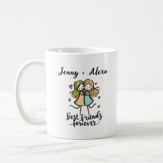 Personalised Best Friends Forever Mug – BFF Gift