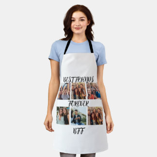 Personalised "Best Friends Forever" Photo Template Apron
