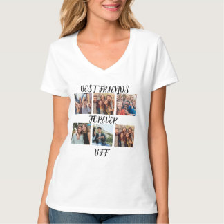 Personalised "Best Friends Forever" Photo Template T-Shirt
