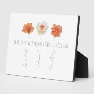 Personalised Best Friends Plaque