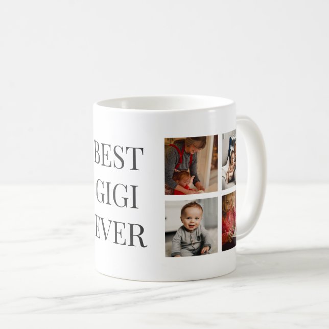 Personalised Best Gigi Ever Photo Mug (Front Right)