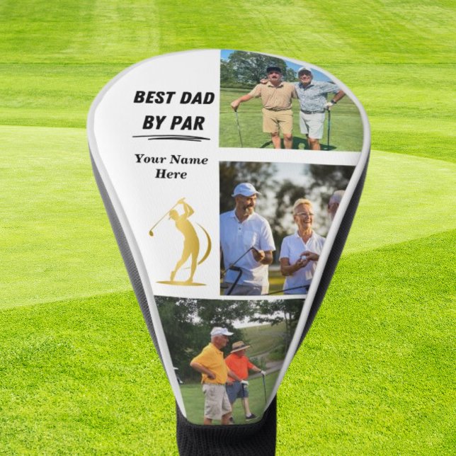 Personalised Best Golf Presents For Dad  Golf Head Cover (Creator Uploaded)