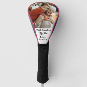 Personalised Best Grandma By Par Driver Cover