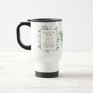 Personalised Best Man Father of Groom Groomsman Travel Mug