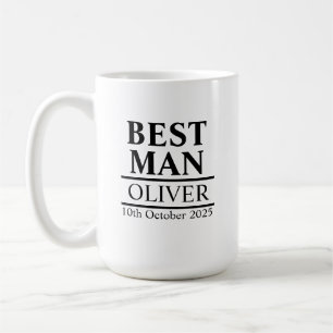 Personalised Best Man Gifts Ideas For Wedding Favo Coffee Mug