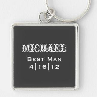 Personalised Best Man Keychain