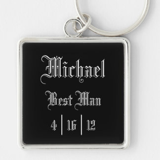 Personalised Best Man Keychain