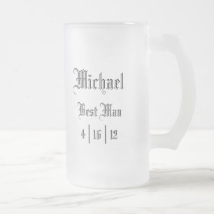Personalised Best Man Mug