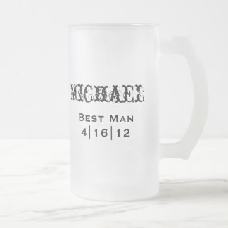 Personalised Best Man Mug