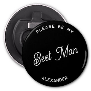 Personalised Best Man Proposal Bottle Opener