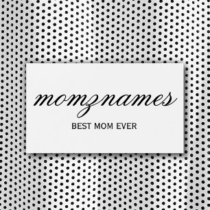 Personalised Best Mum Ever Mothers Day