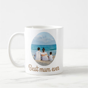 Personalised Best Mum ever Mug with photo